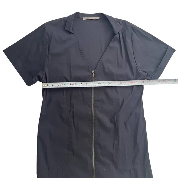 JORDAN LOUIS RELAXED FIT NAVY BLUE SHIFT DRESS WOMEN SIZE S-M - Picture 7 of 16